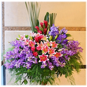 OP48   恭賀花籃 喬遷花籃 酒會花籃 開張花籃  